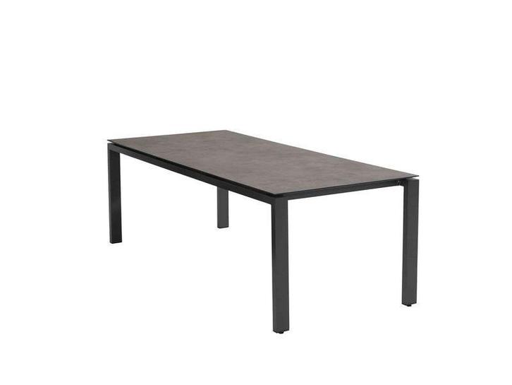 4SeasonsOutdoor goa tuintafel frame met hpl blad, Tuin en Terras, Tuintafels, Nieuw, Kunststof, Rechthoekig