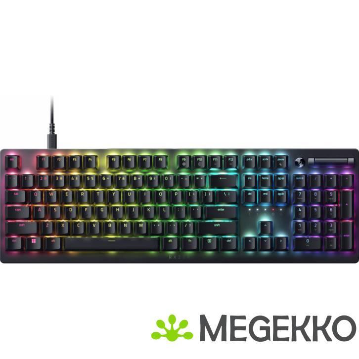 Razer DeathStalker V2 Zwart - Razer Linear Optical, Computers en Software, Toetsenborden, Nieuw, Verzenden