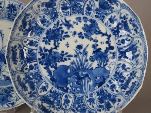 Kangxi (1662-1722) and Qing - Schotel (2) - Birds in, Antiek en Kunst, Antiek | Overige Antiek