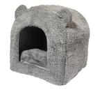 40 Winks Rosewood Kattenmand Iglo Teddy Grijs, Verzenden, Nieuw