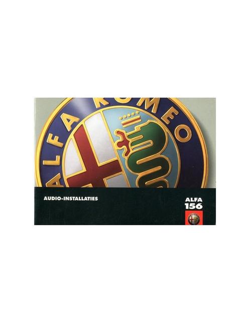 2002 ALFA ROMEO 156 AUDIO INSTRUCTIEBOEKJE NEDERLANDS, Auto diversen, Handleidingen en Instructieboekjes