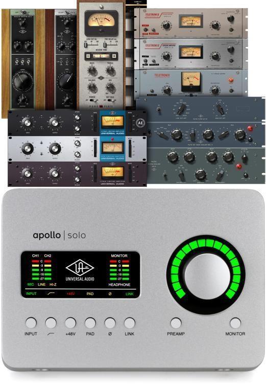 Universal Audio Apollo Solo Heritage TB3 - aanbieding 31 dec, Computers en Software, Geluidskaarten, Nieuw, Ophalen of Verzenden