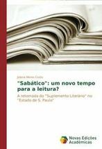 Sabatico: um novo tempo para a leitura. Juliana   New.=, Boeken, Overige Boeken, Meres Costa Juliana, Zo goed als nieuw, Verzenden