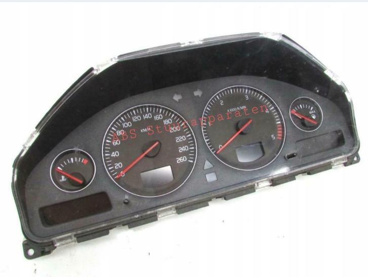 Volvo S60 V70 tellerklok Instrumentenpaneel dashboard, Auto-onderdelen, Dashboard en Schakelaars, Gereviseerd, Volvo, Ophalen of Verzenden