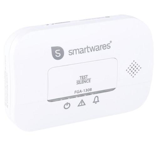 Smartwares koolmonoxide melder type FGA13081 met sensor wit, Doe-het-zelf en Verbouw, Overige Doe-het-zelf en Verbouw, Verzenden