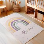 Kindervloerkleed | Play | Regenboog | Crème | 120x170 cm, Verzenden, Nieuw
