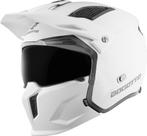 Bogotto Radic 22.06 Mat Wit Motorhelm, XS, Jethelm, Nieuw met kaartje, Overige merken