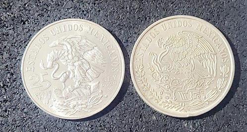 Mexico. 25 + 100 pesos 1968/1978 (2 monedas) (Zonder, Postzegels en Munten, Munten | Europa | Niet-Euromunten