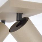 Scott 2 Opbouwspot Champagne Binnenverlichting Spots opbouw, Strak & Modern, Nieuw, Plafondspot of Wandspot, Verzenden