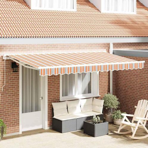 vidaXL Luifel Vervangende Stof voor 4x2 m Frame Multicolor, Tuin en Terras, Zonneschermen, Nieuw, Verzenden