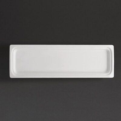 Gastronormbak - 2/4 - H 3 cm - Porselein - Olympia Whiteware, Zakelijke goederen, Horeca | Keukenapparatuur, Nieuw in verpakking