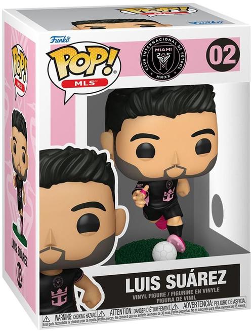 Funko Pop! - Football Inter Miami Luis Suaréz #02 | Funko -, Verzamelen, Poppetjes en Figuurtjes, Nieuw, Verzenden