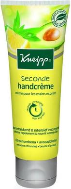 KNEIPP SECONDE HANDCREME CITROENVERBENA TUBE 75 ML, Verzenden, Nieuw