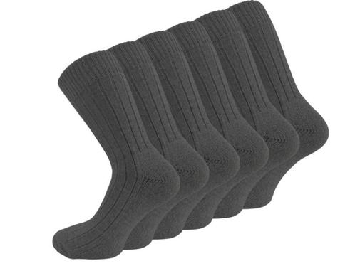 6 paar Noorse wollen sokken - Antraciet, Kleding | Heren, Sokken en Kousen, Verzenden