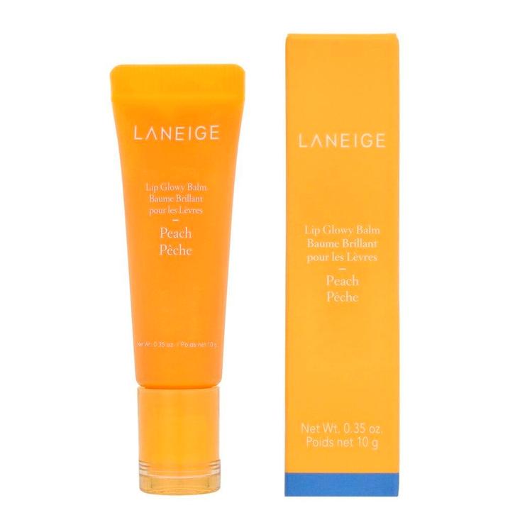 Laneige Peach Lip Glowy Balm, Sieraden, Tassen en Uiterlijk, Uiterlijk | Gezichtsverzorging, Nieuw, Verzenden