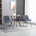 TRUUSK Set Van 2 Eetkamerstoelen Keukenstoel Gestoffeerde St, Verzenden, Nieuw