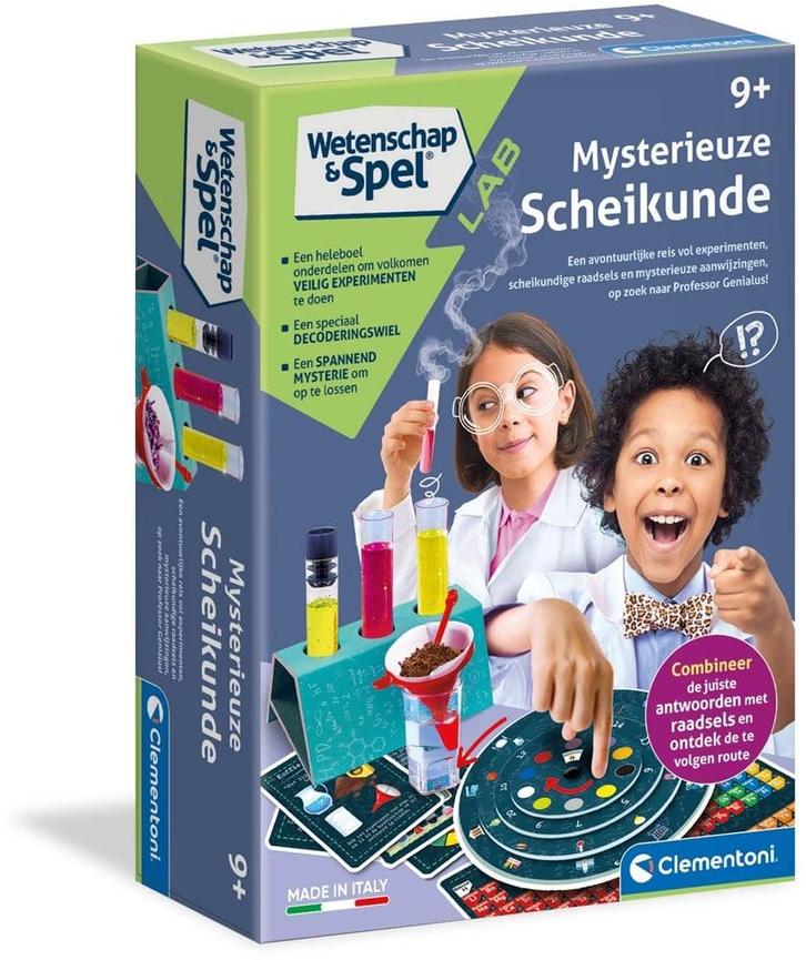 Wetenschap & Spel Mysterieuze Scheikunde | Clementoni -, Hobby en Vrije tijd, Knutselen, Nieuw, Verzenden