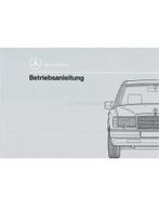 1991 MERCEDES BENZ E KLASSE DIESEL INSTRUCTIEBOEKJE DUITS, Auto diversen