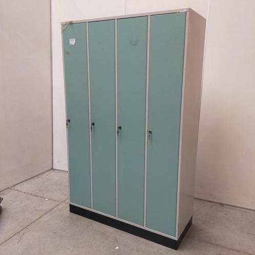 4-deurs CP lockerkast / kledingkast - 196x122x48 cm, Huis en Inrichting, Kasten | Lockerkasten, Ophalen of Verzenden