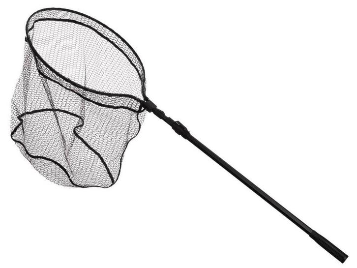 Rubber Schepnet Compact 50 x 45 cm. - Roofvis XL, Watersport en Boten, Hengelsport | Roofvissen, Net of Fuik, Nieuw, Verzenden