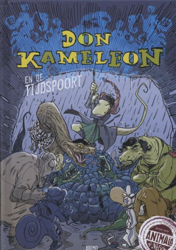 Don Kameleon en de tijdspoort 9789059329591, Boeken, Kinderboeken | Jeugd | onder 10 jaar, Zo goed als nieuw, Verzenden