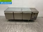 RVS Alinox onderbouw koelwerkbank 160 cm 230V Horeca, Ophalen of Verzenden, Gebruikt