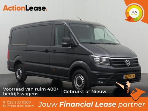 Volkswagen Crafter Bestelbus L3 H2 2021 Diesel, Auto's, Volkswagen, Dealer onderhouden, Te koop, Zwart, Handgeschakeld, Financial lease