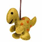 Hanger Wolvilt - T-Rex Dinosaurus - Groen/Oranje - Handmade&, Ophalen of Verzenden, Nieuw