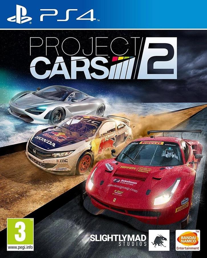 Project Cars 2 PS4 Garantie & morgen in huis!, Spelcomputers en Games, Games | Sony PlayStation 4, 2 spelers, Zo goed als nieuw