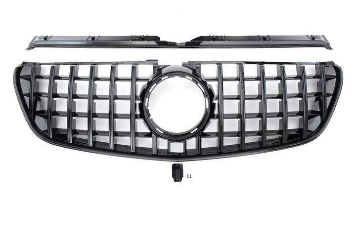 Sport Panamericana Grille geschikt voor Mercedes W447 V-Klas, Auto diversen, Tuning en Styling, Ophalen of Verzenden