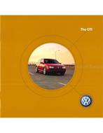 2003 VOLKSWAGEN GTI BROCHURE ENGELS, Nieuw, Volkswagen, Author