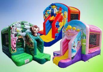 Speel en Springkussen Combi Fun met glijbaan €69,50 beschikbaar voor biedingen