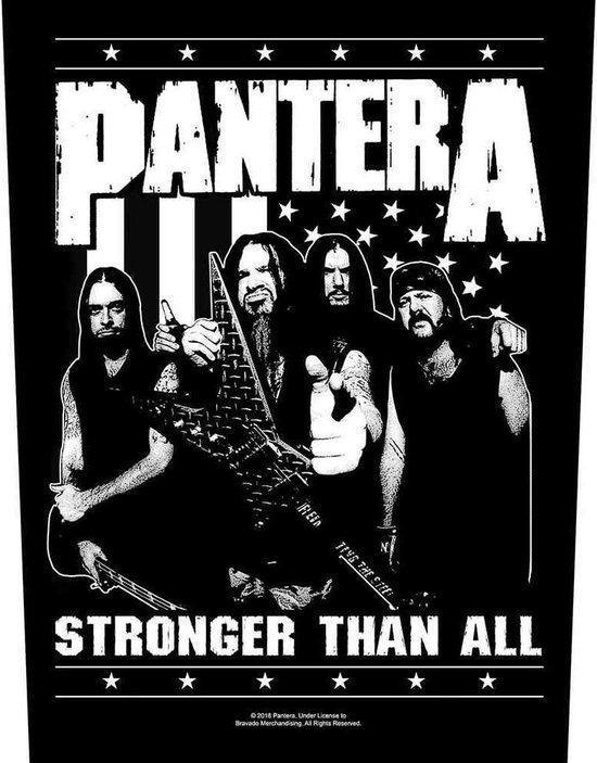 Pantera - Stronger Than All Backpatch officiële merchandise, Verzamelen, Muziek, Artiesten en Beroemdheden, Kleding, Nieuw, Ophalen of Verzenden