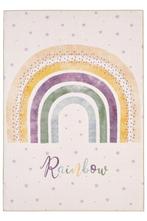 Kindervloerkleed | Play | Regenboog | Crème | 100x150 cm, Verzenden, Nieuw