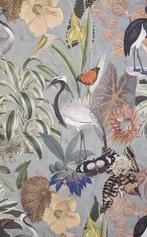 300x280cm! Exclusief weefsel met zeldzame vogels - Artmaison