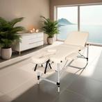 3 zones massagetafel-set met 5cm matras, rolkussens en alumi, Verzenden, Nieuw