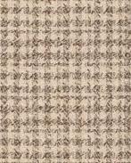Polyester/Wol Pied de Poule Gerecycled Beige, Nieuw, Beige