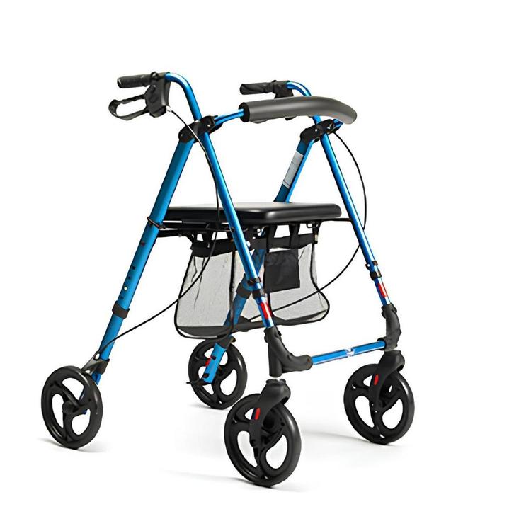 Rollator vermeiren Eco plus lichtgewicht blauw, Diversen, Rollators, Nieuw, Ophalen of Verzenden