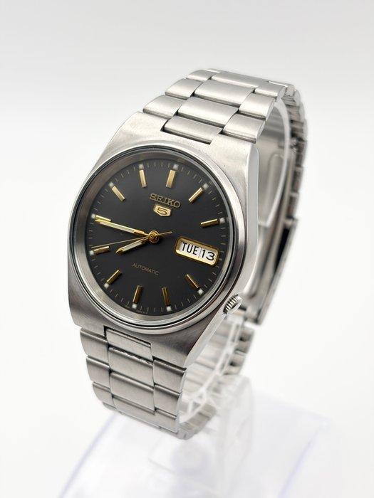 Seiko - Seiko 5 Automatic Day-Date - Zonder minimumprijs -, Sieraden, Tassen en Uiterlijk, Horloges | Antiek