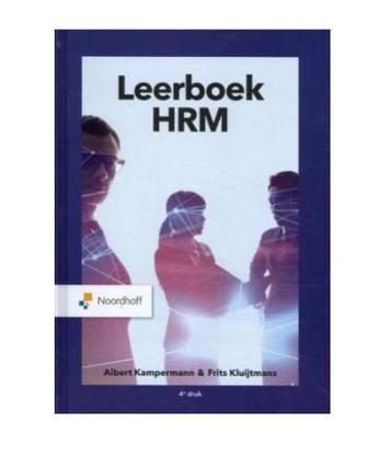 Leerboek HRM, 9789001749781 beschikbaar voor biedingen