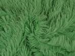 Langharig bont stof – Mintgroen, 120 cm of meer, Ophalen of Verzenden, Polyester, Groen