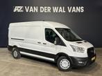 Ford Transit 2.0 TDCI 131pk L3H2 Euro6 Airco | Camera | Navi, Auto's, Ford, Stof, Gebruikt, Overige carrosserieën, Wit