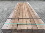 Ca. 27x Guyana Teak balken fijnbezaagd , 100x100mm, lengt, Nieuw