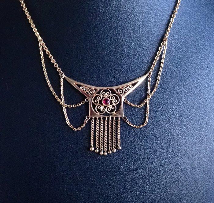 Goud gevuld - Halsketting - Kollmar&Jourdan Pforzheim, Antiek en Kunst, Kunst | Designobjecten