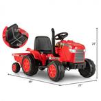 2dekans | Coast Tractor - PP & Metaal - 12V - 3.5 Km/h - 125, Kinderen en Baby's, Ophalen of Verzenden, Zo goed als nieuw