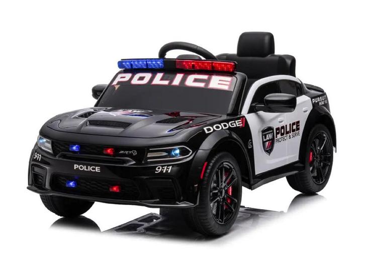 Dodge Charger SRT Politie, 12 volt elektrische kinderauto!, Kinderen en Baby's, Speelgoed | Buiten | Accuvoertuigen, Nieuw, Ophalen of Verzenden