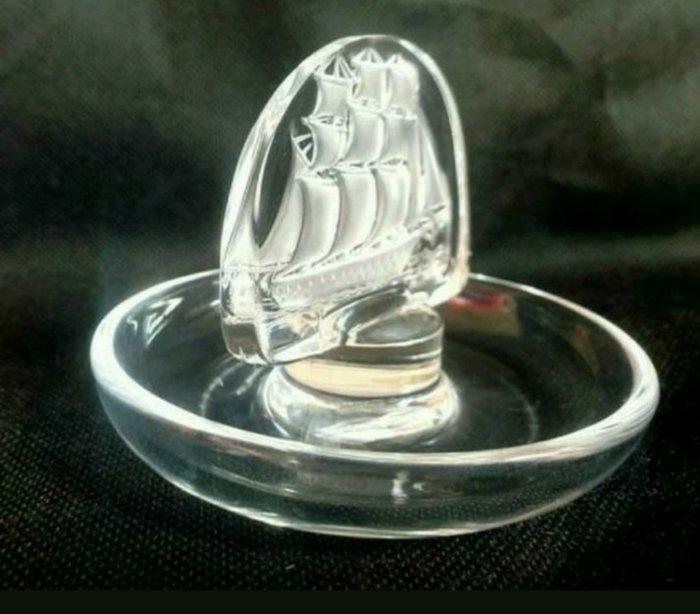 Lalique - Miniatuur beeldje - Caravelle - Kristal, Antiek en Kunst, Antiek | Glas en Kristal