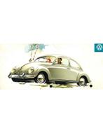 1960 VOLKSWAGEN KEVER | KARMANN GHIA BROCHURE DUITS, Nieuw, Volkswagen, Author