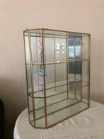 Vitrinekast - Glas, Verguld - Een met de hand gemaakte, Antiek en Kunst