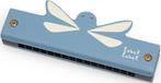 Label Label Blauw Houten Mondharmonica LLWT-04441, Verzenden, Nieuw